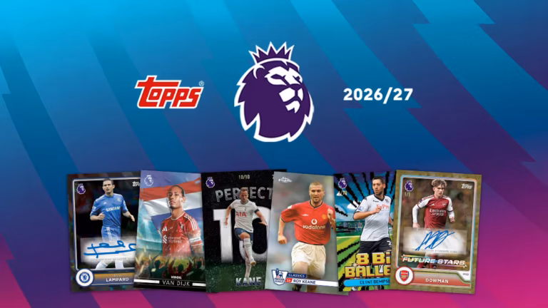 2026-27 TOPPS Flagship Premier League Soccer Cards - Header