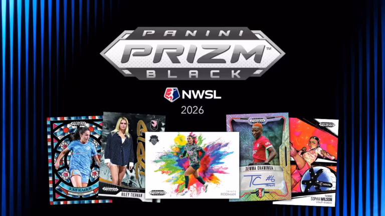2026 PANINI Prizm Black NWSL Soccer Cards - Header