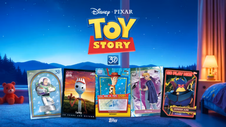 2026 TOPPS 30 Years of Toy Story Trading Cards - Header