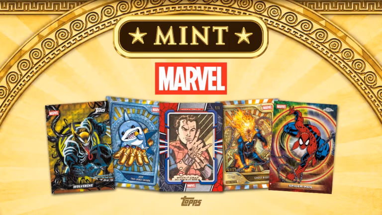 2026 TOPPS Mint Marvel Trading Cards - Header