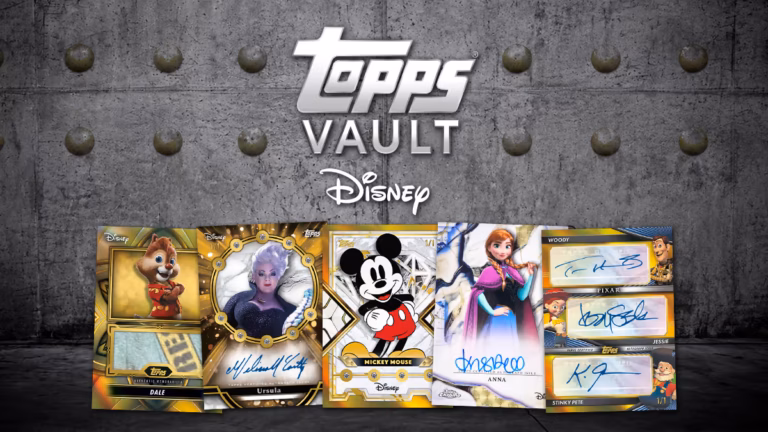 2026 TOPPS Vault Disney Trading Cards - Header