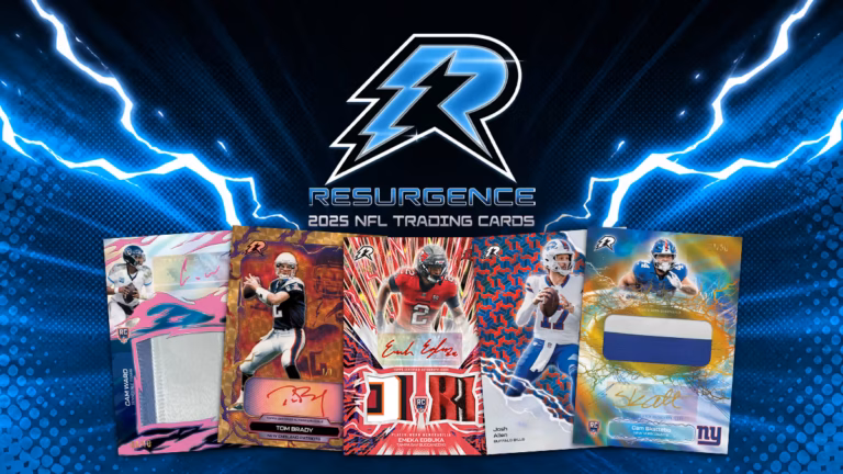 2025 TOPPS Resurgence NFL Football Cards - Header