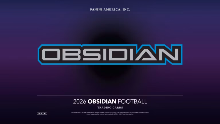 2026 PANINI Obsidian Football Cards - Header