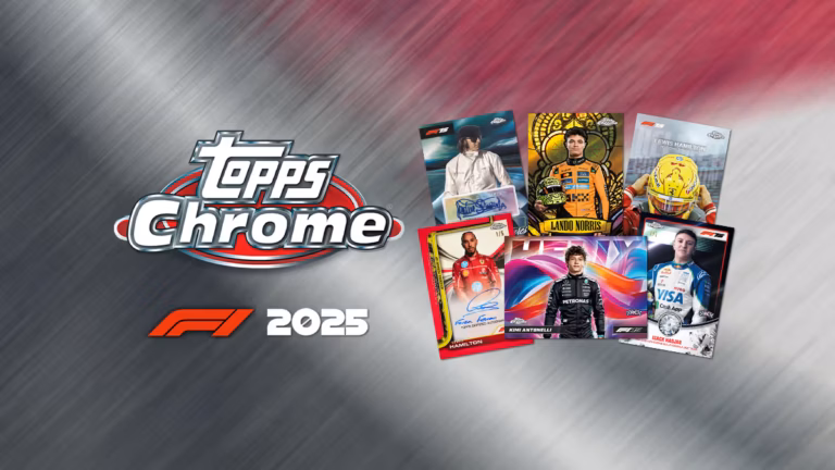 2025 TOPPS Chrome Formula 1 Racing Cards - Header