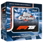 2025 TOPPS Chrome Sapphire Edition Formula 1 Racing Cards Hobby Box