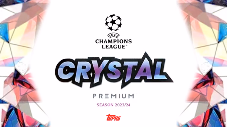 2023-24 TOPPS Crystal Premium UEFA Champions League Soccer Cards - Header