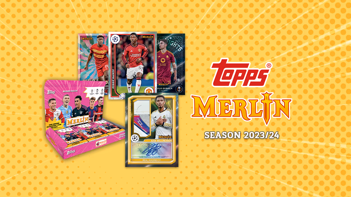 2023-24 TOPPS Merlin UEFA Club Competitions Soccer Cards - Header