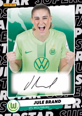 2024-25 PANINI Google Pixel Frauen Bundesliga Soccer Cards - Superstars Autograph Card - Jule Brand