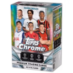 2024-25 TOPPS Chrome UEFA Club Competitions Soccer Cards Blaster Box / Value Box
