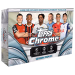 2024-25 TOPPS Chrome UEFA Club Competitions Soccer Cards Breakers Delight Box