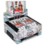 2024-25 TOPPS Chrome UEFA Club Competitions Soccer Cards Jumbo Box