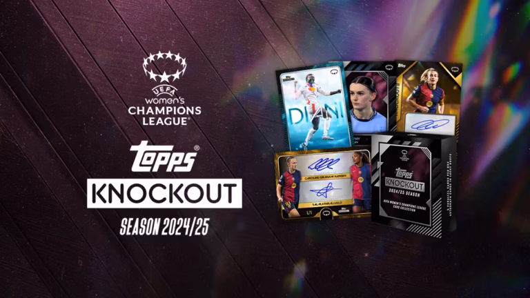 2024-25 TOPPS Knockout UEFA Women's Champions League Soccer Cards - Header