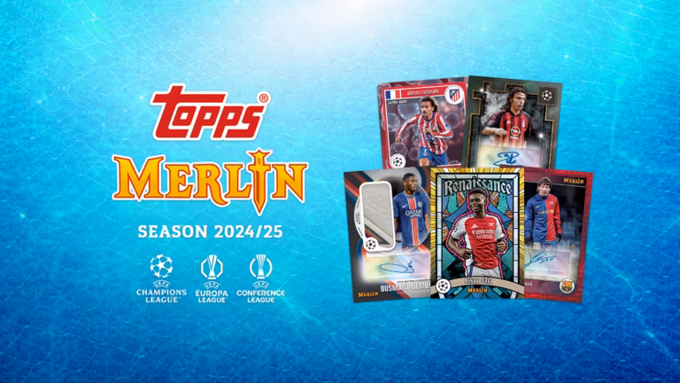 2024-25 TOPPS Merlin UEFA Club Competitions Soccer Cards - Header