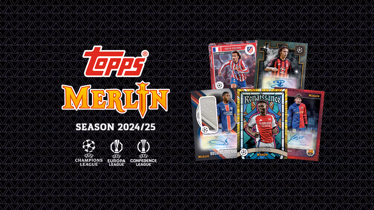 2024-25 TOPPS Merlin UEFA Club Competitions Soccer Cards - Header