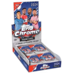 2024 TOPPS Chrome Major League Soccer Cards Hobby Box
