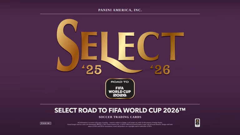 2025-26 PANINI Select Road to FIFA World Cup 2026 Soccer Cards - Header