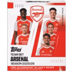2025-26 TOPPS Arsenal FC Team Set Soccer Cards Box