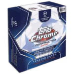 2025-26 TOPPS Chrome UEFA Club Competitions Soccer Cards Logofractor Box