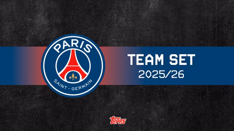 2025-26 TOPPS Paris Saint-Germain Team Set Soccer Cards- Header
