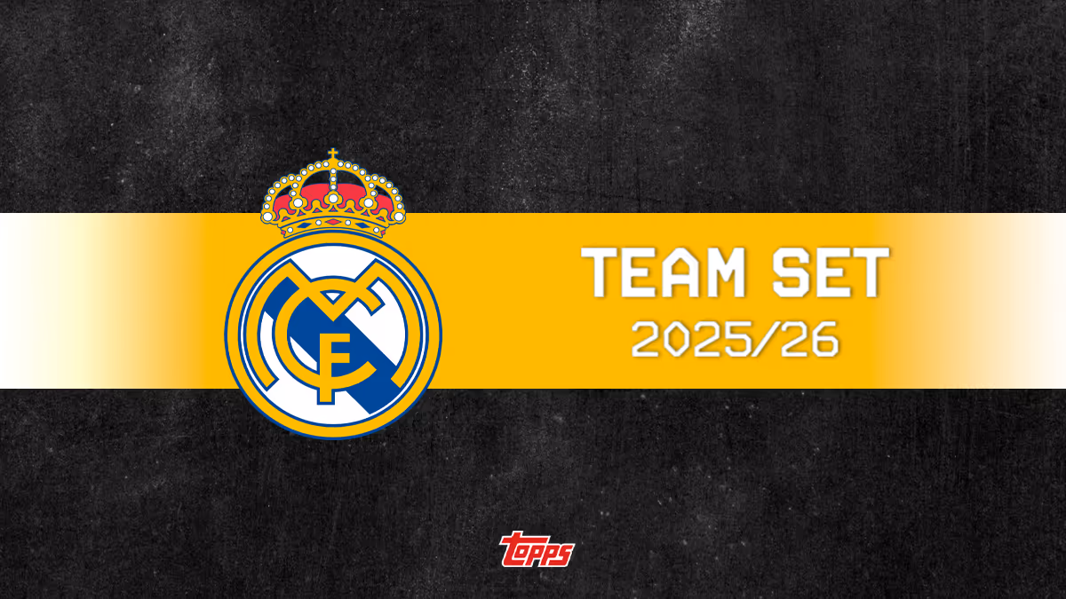 2025-26 TOPPS Real Madrid C.F. Team Set Soccer Cards