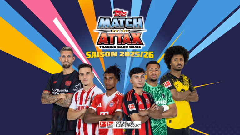 TOPPS Bundesliga Match Attax 2025/26 Trading Card Game - Header