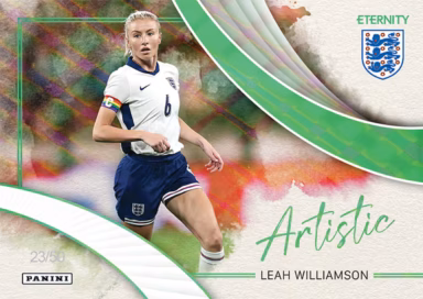 2025 PANINI Eternity Lionesses Official Soccer Cards - Artistic Insert Card - Leah Williamson
