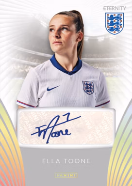 2025 PANINI Eternity Lionesses Official Soccer Cards - Base Autograph Card - Ella Toone