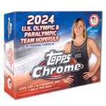 2024 TOPPS Chrome US Olympic & Paralympic Team Hopefuls Multisport Cards Hobby Box