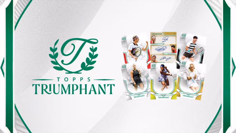 2025 TOPPS Triumphant Tennis Cards - Header