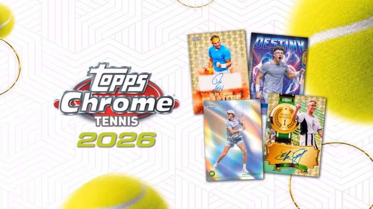 2026 TOPPS Chrome Tennis Cards - Header