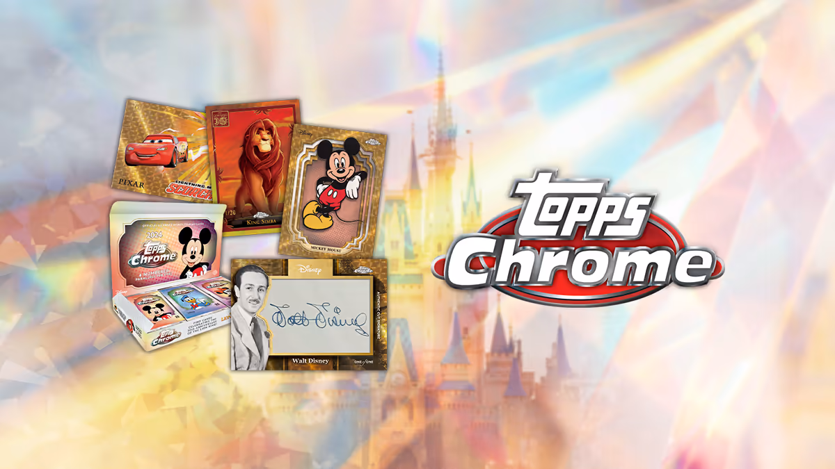 2024 TOPPS Chrome Disney Trading Cards