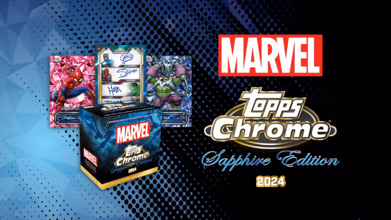 2024 TOPPS Chrome Sapphire Edition Marvel Trading Cards - Header