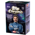 2025 TOPPS Chrome Marvel Studios Trading Cards Blaster Box