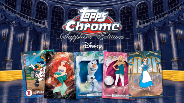 2026 TOPPS Chrome Sapphire Edition Disney Trading Cards - Header