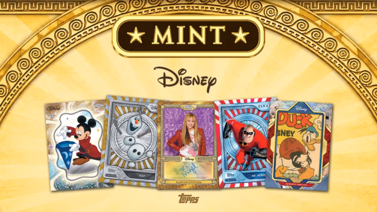 2026 TOPPS Mint Disney Trading Cards - Header