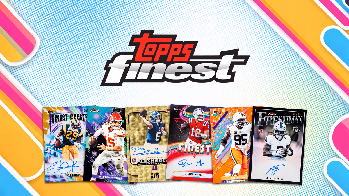 2025 TOPPS Finest NFL Football Cards - Header