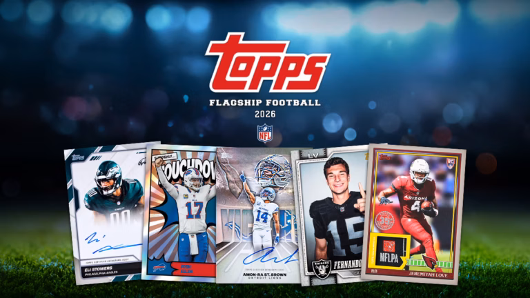 2026 TOPPS Flagship NFL Football Cards - Header