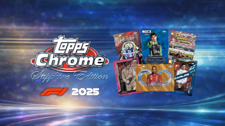 2025 TOPPS Chrome Sapphire Edition Formula 1 Racing Cards - Header