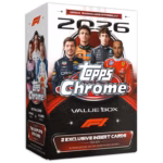 2026 TOPPS Chrome Formula 1 Racing Cards Value Blaster Box