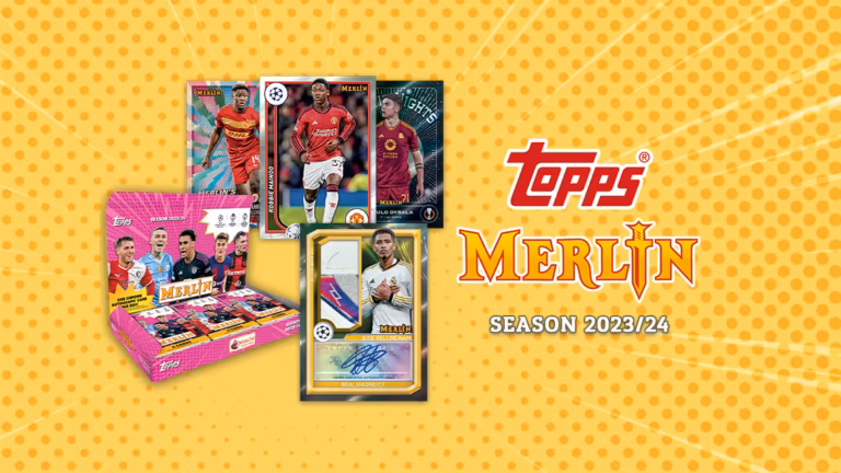2023-24 TOPPS Merlin UEFA Club Competitions Soccer Cards - Header