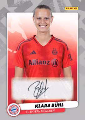 2024-25 PANINI Google Pixel Frauen Bundesliga Soccer Cards - Base Autograph Card - Klara Bühl
