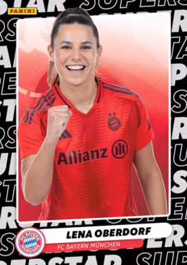 2024-25 PANINI Google Pixel Frauen Bundesliga Soccer Cards - Superstars Insert Card - Lena Oberdorf