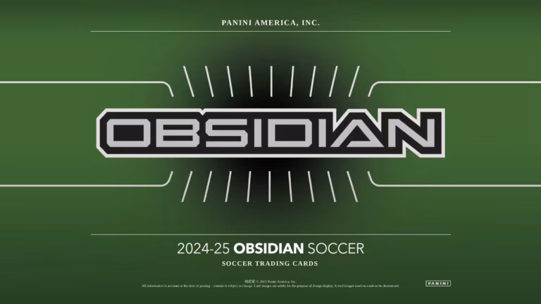 2024-25 PANINI Obsidian Soccer - Header