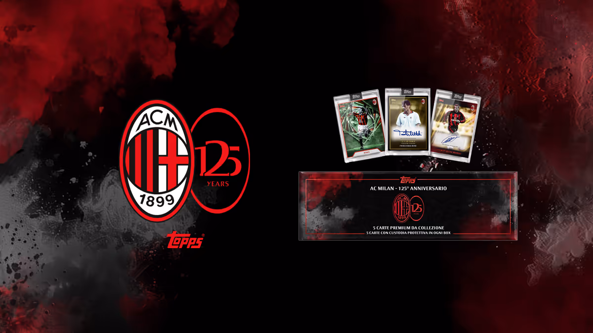 2024-25 TOPPS AC Milan 125 Anniversario Soccer Cards - Header