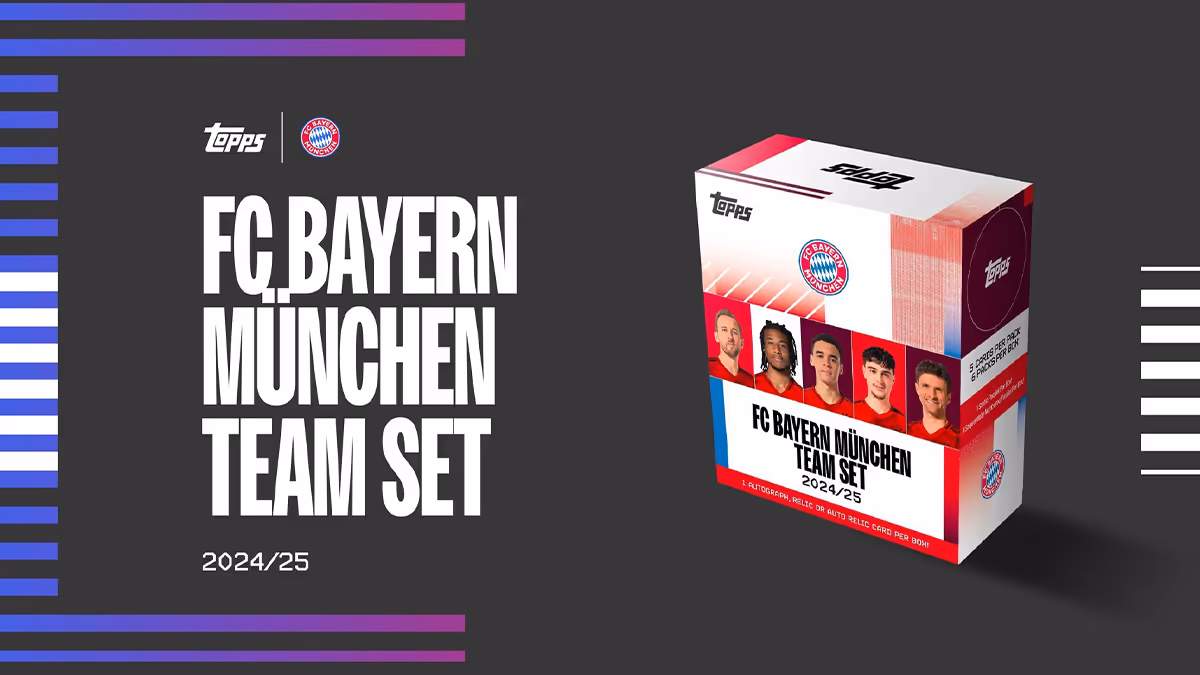 2024-25 TOPPS FC Bayern München Official Team Set Soccer Cards - Header