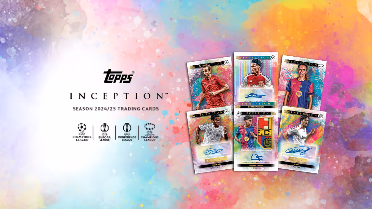 2024-25 TOPPS Inception UEFA Club Competitions Soccer Cards - Header