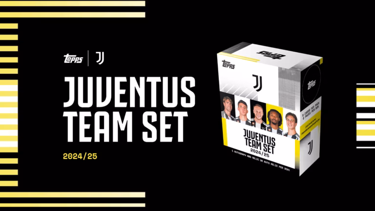2024-25 TOPPS Juventus Official Team Set Soccer Cards - Header