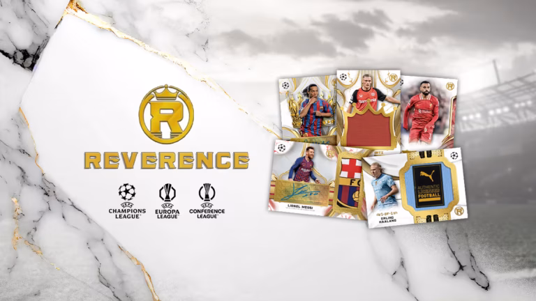 2024-25 TOPPS Reverence UEFA Club Competitions Soccer Cards - Header