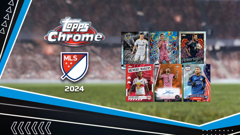 2024 TOPPS Chrome MLS Soccer Cards - Header