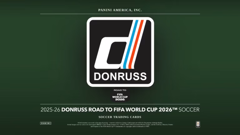 2025-26 PANINI Donruss Road to FIFA World Cup 2026 Soccer Cards - Header